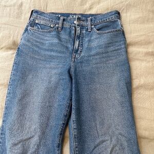 Jcrew Slim Wide Leg Jean